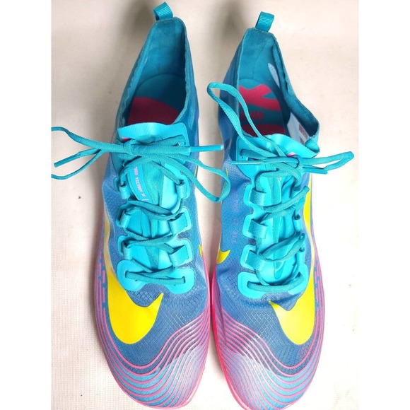 Nike Zoom Victory XC 5 Cross Country Spikes Multicolor AJ0847-402-Men's Size 12 - Picture 1 of 9